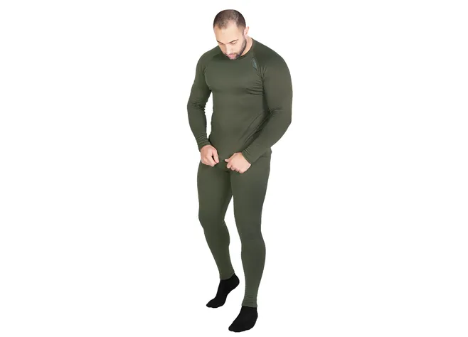 Термобілизна Camotec Polarheat Quadro Stretch Olive Фото 2